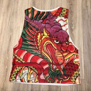 adidas Tops - ADIDAS X RITA ORA MESH DRAGON JERSEY TANK TOP adidas Tops - ADIDAS X RITA ORA MESH DRAGON JERSEY TANK TOP